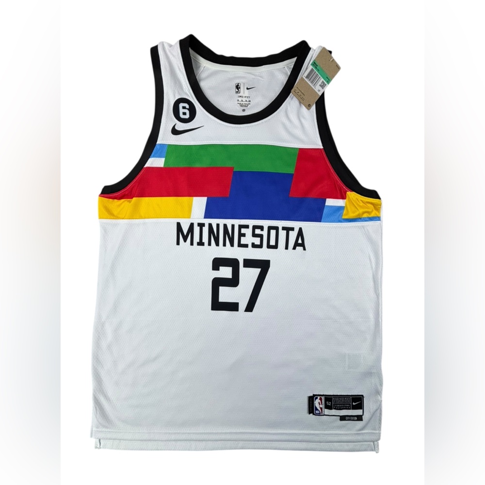 NWT | Nike | City Edition Minnesota Timberwolves‎ Rudy Gobert Jersey | XL/52